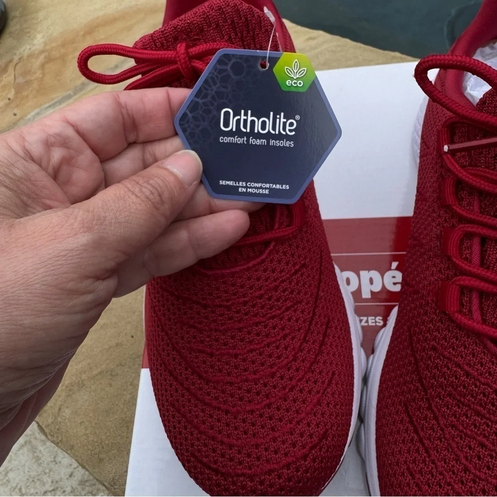 Propet Red Sneakers for Everyday Comfort - Picture 10 of 12
